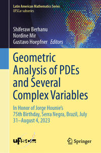 Geometric Analysis of PDEs and Several Complex Variables