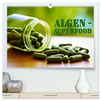 Algen - Superfood (hochwertiger Premium Wandkalender 2025 DIN A2 quer), Kunstdruck in Hochglanz