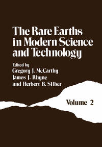 The Rare Earths in Modern Science and Technology