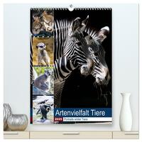 Artenvielfalt Tiere (hochwertiger Premium Wandkalender 2025 DIN A2 hoch), Kunstdruck in Hochglanz