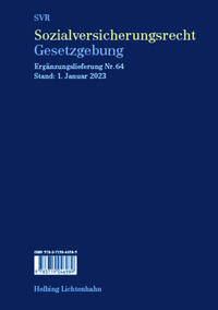 Sozialversicherungsrecht - Gesetzgebung EL 64