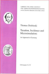 Taxation, Incidence and Microsimulation: An Approach to Germany