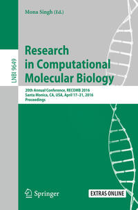 Research in Computational Molecular Biology