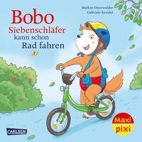 Maxi Pixi 486: Bobo Siebenschläfer kann schon Rad fahren