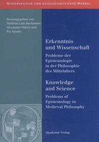 Erkenntnis und Wissenschaft/ Knowledge and Science