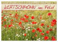 Klatschmohn im Feld (Tischkalender 2025 DIN A5 quer), CALVENDO Monatskalender