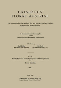 I. Teil: Pteridophyten und Anthophyten (Farne und Blütenpflanzen)