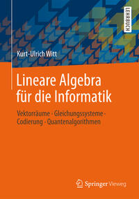 Lineare Algebra für die Informatik