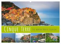 Cinque Terre - die bunten Dörfer Liguriens (Wandkalender 2025 DIN A2 quer), CALVENDO Monatskalender