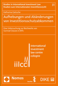 Aufhebungen und Abänderungen von Investitionsschutzabkommen