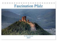 Faszination Pfalz (Tischkalender 2025 DIN A5 quer), CALVENDO Monatskalender