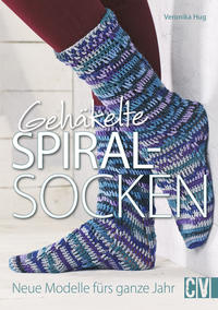 Gehäkelte Spiralsocken