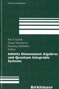 Infinite Dimensional Algebras and Quantum Integrable Systems