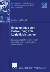 Entscheidung zum Outsourcing von Logistikleistungen