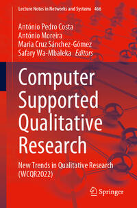 Computer Supported Qualitative Research