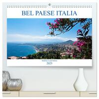 Bel baese Italia - Schönes Land Italien (hochwertiger Premium Wandkalender 2025 DIN A2 quer), Kunstdruck in Hochglanz