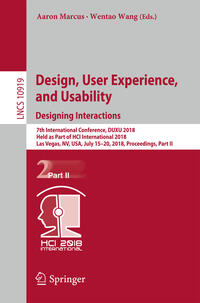 Design, User Experience, and Usability: Designing Interactions