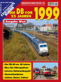 Die DB vor 25 Jahren - 1999 Ausgabe West