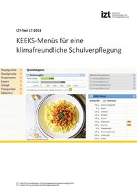 KEEKS-Menüs für eine klimafreundliche Schulverpflegung