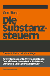 Die Substanzsteuern