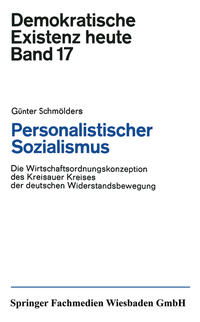 Personalistischer Sozialismus