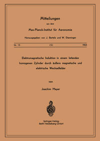 Elektromagnetische Induktion in einem Leitenden Homogenen Zylinder durch Äussere Magnetische und Elektrische Wechselfelder