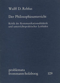 Der Philosophieunterricht