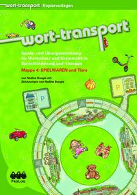 Wort-Transport-Mappe: SPIELWAREN und Tiere