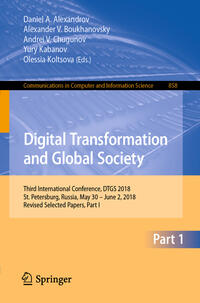 Digital Transformation and Global Society