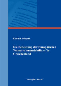 Die Bedeutung der Europäischen Wasserrahmenrichtlinie für Griechenland