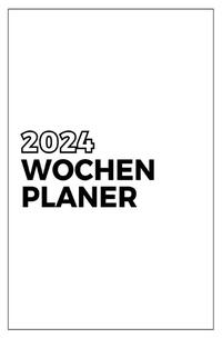 Wochenplaner - Kalender - 2024 - Taschebuch