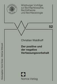 Der positive und der negative Verfassungsvorbehalt