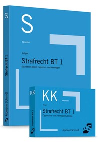 Bundle Krüge/Schäffer, Skript Strafrecht BT 1 + Krüger/Bui, Karteikarten Strafrecht BT 1