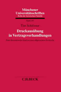 Druckausübung in Vertragsverhandlungen