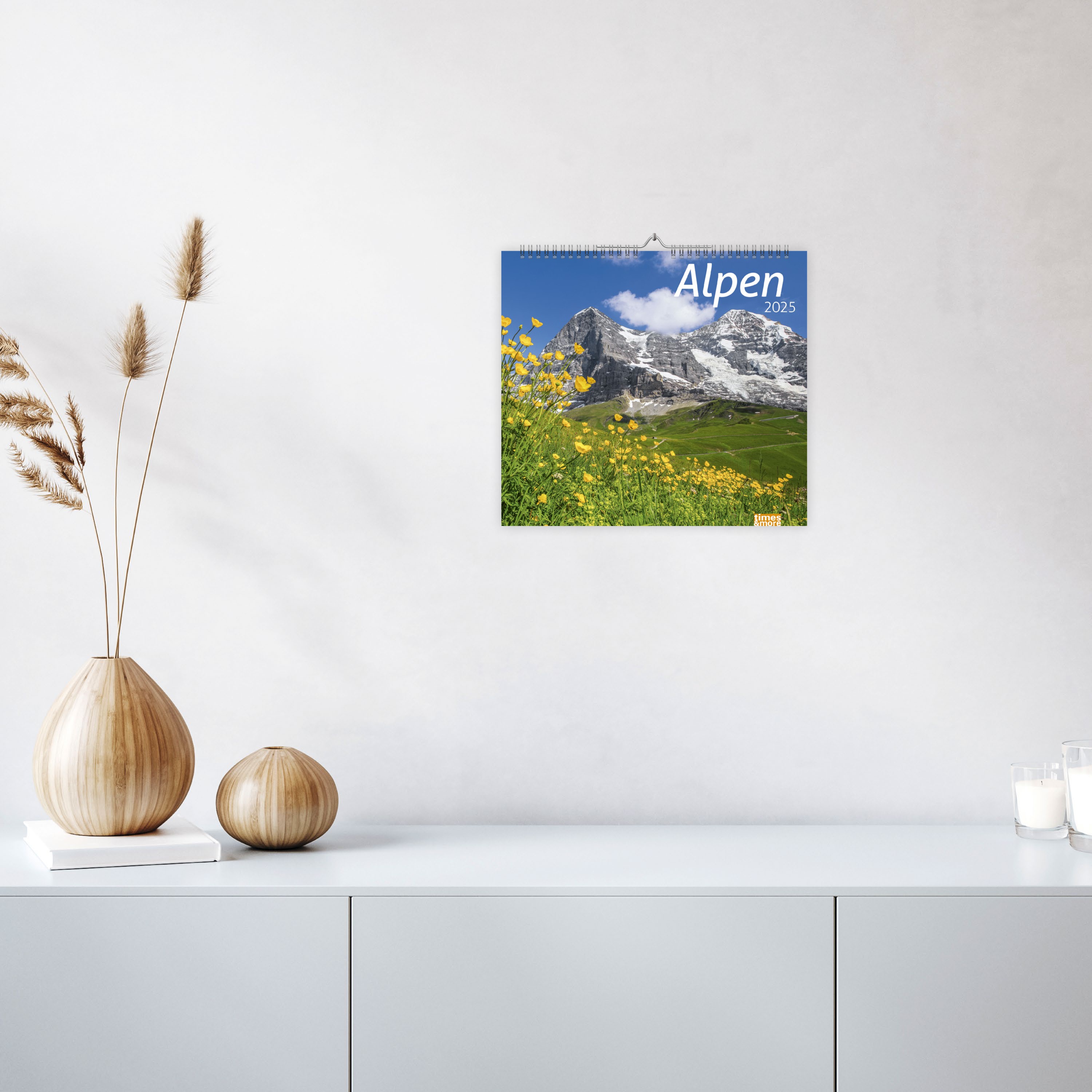 Alpen Bildkalender 2025