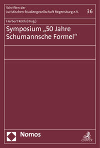 Symposium "50 Jahre Schumannsche Formel"