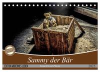 Sammy der Bär besucht Lost Places (Tischkalender 2025 DIN A5 quer), CALVENDO Monatskalender