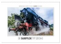 Emotionale Momente: Die Dampflok Typ 528134-0. (Wandkalender 2025 DIN A3 quer), CALVENDO Monatskalender