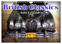 Auto-Legenden: British Classics (Wandkalender 2025 DIN A4 quer), CALVENDO Monatskalender