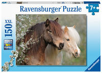 Ravensburger Kinderpuzzle - 12986 Schöne Pferde - Tier-Puzzle für Kinder ab 7 Jahren, mit 150 Teilen im XXL-Format