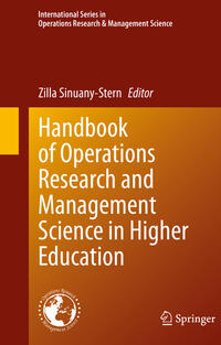 Handbook of Operations Research and Management Science in Higher Education