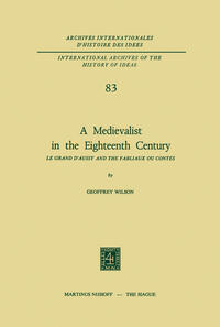 A Medievalist in the Eighteenth Century