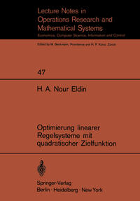 Optimierung linearer Regelsysteme mit quadratischer Zielfunktion