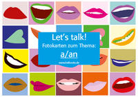 Let's Talk! Fotokarten "a and an" - Let's Talk! Flashcards "a and an"