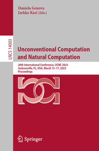 Unconventional Computation and Natural Computation