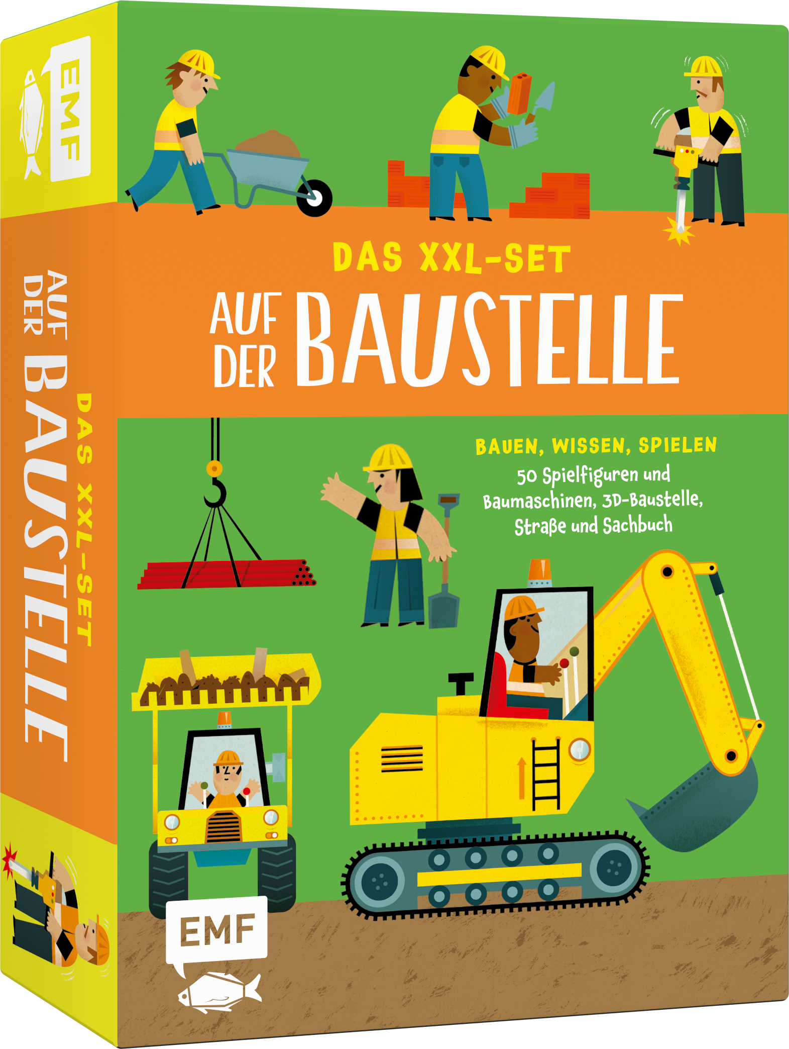 Das XXL-Set – Bauen, Wissen, Spielen: Auf der Baustelle