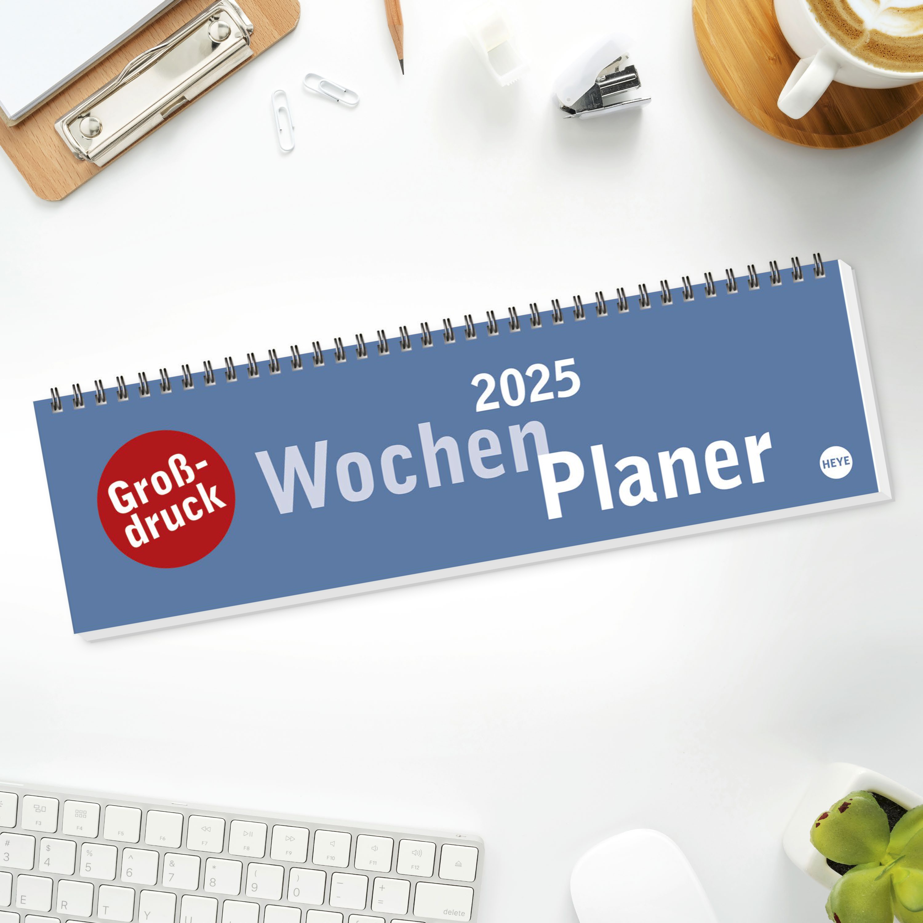 Großdruck Wochenquerplaner 2025