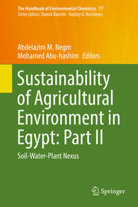 Sustainability of Agricultural Environment in Egypt: Part II