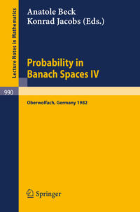 Probability in Banach Spaces IV