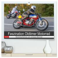 Faszination Oldtimer Motorrad - Momentaufnahmen vom Jochpass Memorial (hochwertiger Premium Wandkalender 2025 DIN A2 quer), Kunstdruck in Hochglanz